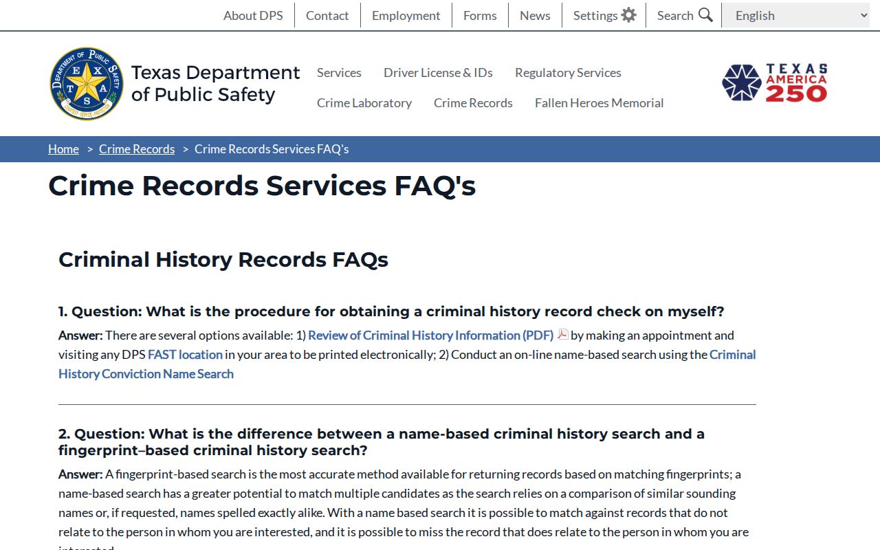 Hamilton County criminal record type and access guidance
